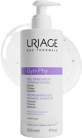 Uriage Gyn-Phy Refreshing Gel Intimate Hygiene Sæt til intimhygiejne