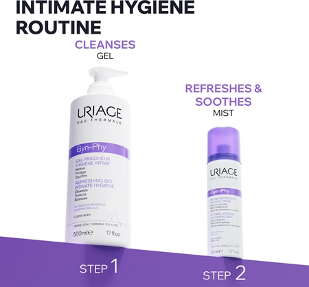 Uriage Gyn-Phy Refreshing Gel Intimate Hygiene Refreshing Gel for intimate hygiene