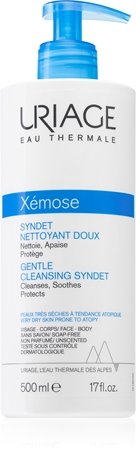 Uriage Xémose Gentle Cleansing Syndet jemný čisticí gelový krém pro suchou až atopickou pokožku