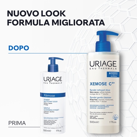 Uriage Xemose C8+ Syndet Gentle Cleanser saponetta per pelli secche e atopiche