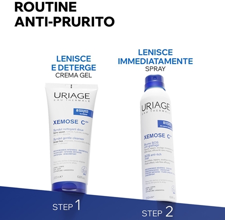 Uriage Xemose C8+ Syndet Gentle Cleanser saponetta per pelli secche e atopiche