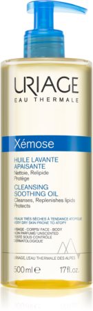 Uriage Xémose Cleansing Soothing Oil soothing cleansing oil for face and body