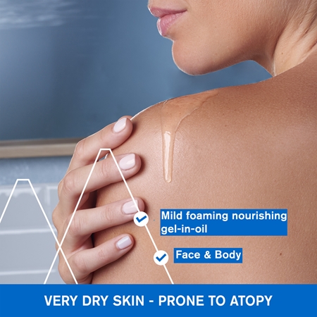 Uriage Xémose Cleansing Soothing Oil καταπραϋντικό καθαριστικό λάδι για ευαίσθητη και ξηρή επιδερμίδα