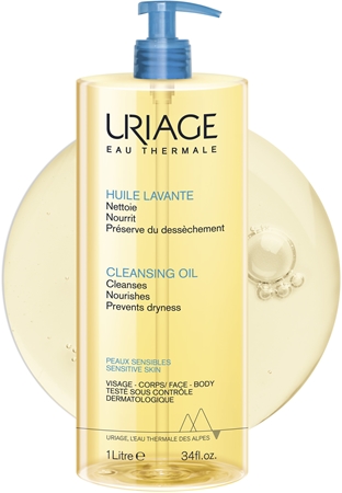 Uriage Hygiène Cleansing Oil mosóolaj arcra és testre