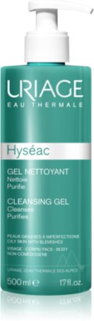 Uriage Hyséac Cleansing Gel gel de limpeza suave para rosto e corpo