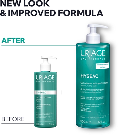 Uriage Hyseac Cleansing Gel Gentle Cleansing Gel for face and body