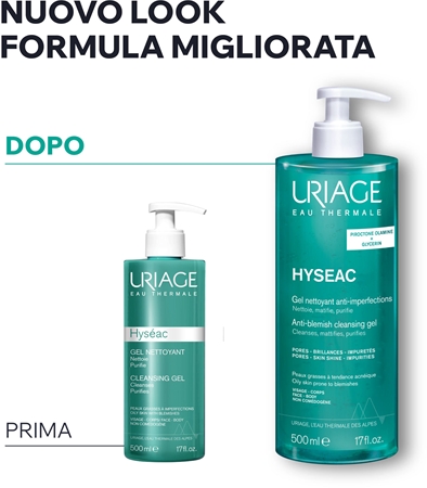 Uriage Hyseac Cleansing Gel gel detergente delicato per viso e corpo