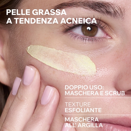 Uriage Hyseac Exfoliating Mask maschera esfoliante per pelli grasse e miste