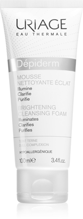 Uriage Dépiderm Brightening Cleansing Foam почистваща пяна  за озаряване на лицето