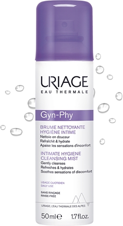 Uriage Gyn-Phy Brume Nettoyante Hygiéne IntIme brume pour les parties intimes