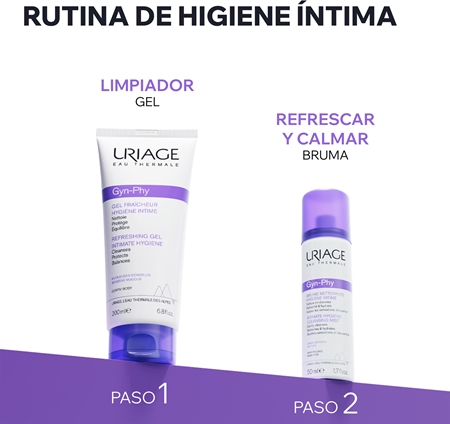 Uriage Gyn-Phy Intimate Hygiene Cleansing Mist bruma para zonas íntimas