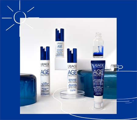Uriage Age Protect Multi-Action Intensive Serum multiaktives intensives Serum zur Verjüngung der Haut