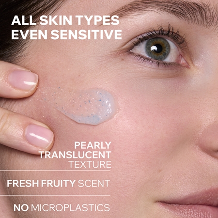 Uriage Gentle Jelly Face Scrub peeling delicat