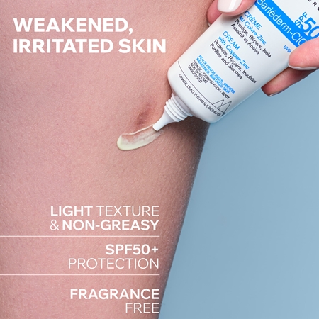 Uriage Bariéderm Cica-Cream with Copper-Zinc SPF 50+ Reparative Cream with Copper and Zinc SPF 50+