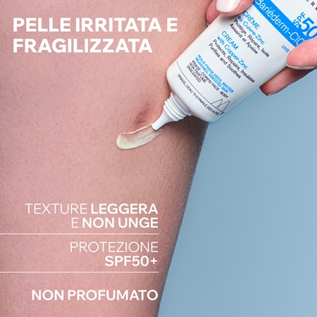 Uriage Bariéderm Cica-Cream with Copper-Zinc SPF 50+ crema riparatrice con miele e zinco SPF 50+