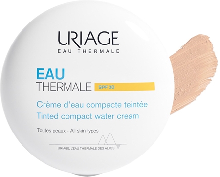 Uriage Eau Thermale Water Cream Tinted Compact SPF 30 Silk Powder to even out skin tone