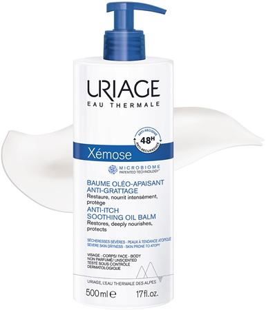 Uriage Xémose Anti-Itch Soothing Oil Balm Lugnande balsam För mycket torr hud