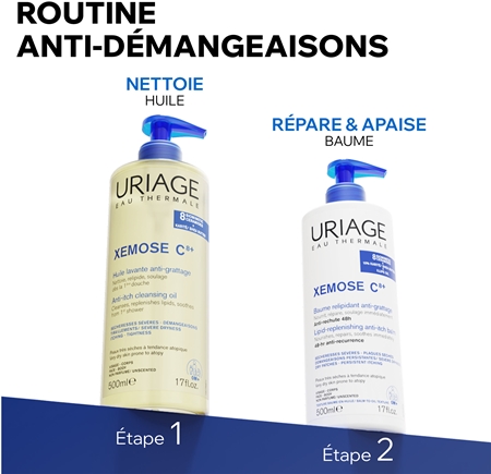 Uriage Xemose C8+ Lipid-Replenishing Anti-Itch Balm baume apaisant pour la peau sèche et souffrant d’eczéma