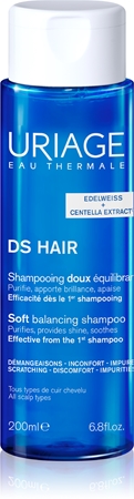 Uriage DS HAIR Shampooing Doux Équilibrant shampoing purifiant pour cuir chevelu sensible