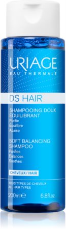 Uriage DS HAIR Soft Balancing Shampoo Renande schampo för känslig hårbotten