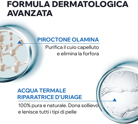 Uriage DS HAIR Soft Balancing Shampoo shampoo detergente per cuoi capelluti sensibili