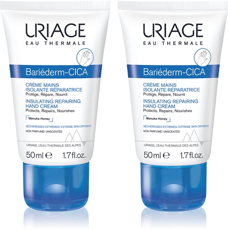 Uriage Bariederm Cica Insulating Repairing Hand Cream ochronny i regenerujący krem do rąk