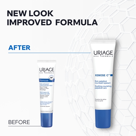 Uriage Xemose C8+ Soothing Nourishing Palpebral Care Soothing Eye Cream for dry to atopic skin