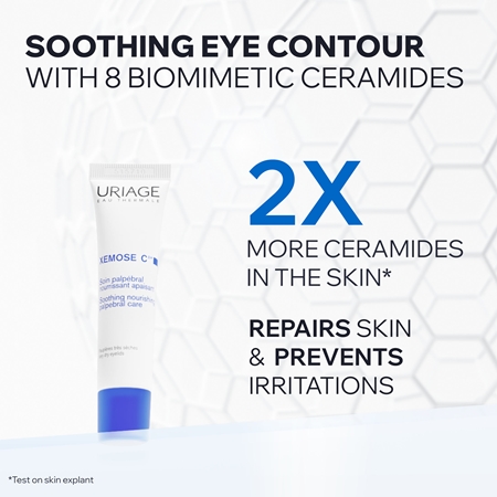 Uriage Xemose C8+ Soothing Nourishing Palpebral Care Soothing Eye Cream for dry to atopic skin