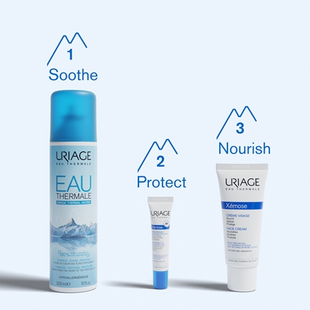 Uriage Xémose Soin Apaisant Contour Des Yeux crème apaisante yeux pour peaux sèches à atopiques