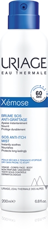Uriage Xémose SOS Anti-Itch Mist SOS sprej pro okamžité zklidnění pocitu svědění
