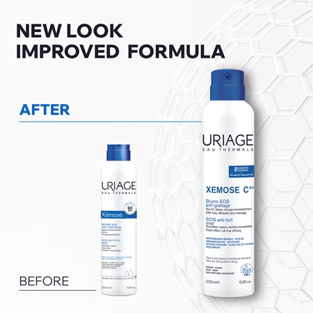 Uriage Xemose C8+ SOS Anti-Itch Mist SOS Express Calming Spray for Itchy Skin
