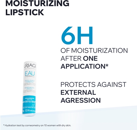 Uriage Eau Thermale Moisturizing Lipstick with Thermal Water Powder Moisturising Lip Balm