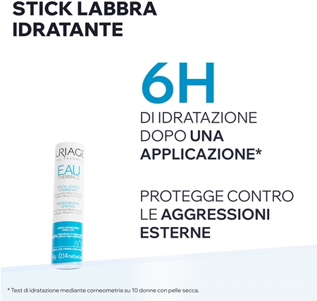 Uriage Eau Thermale Moisturizing Lipstick with Thermal Water Powder burrocacao idratante in stick