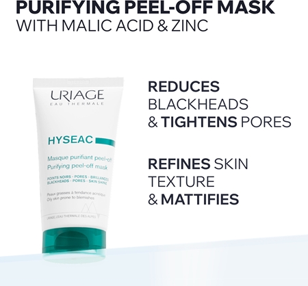 Uriage Hyseac Purifying Peel-Off Mask mască de curățare pentru piele problematică