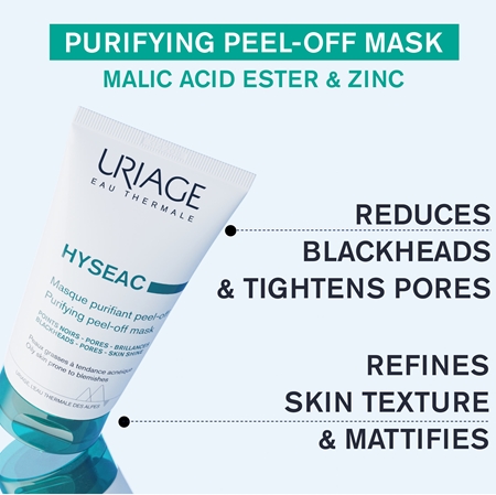 Uriage Hyséac Masque Purifiant Peel-off masque peel-off nettoyant pour peaux à problèmes