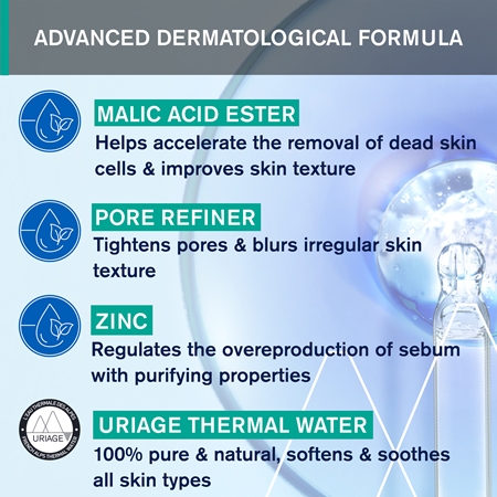 Uriage Hyséac Masque Purifiant Peel-off masque peel-off nettoyant pour peaux à problèmes