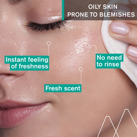 Uriage Hyséac Tonique Peeling Purifiant lotion tonique purifiante pour éliminer les excès de sébum et pores avec AHA Acids