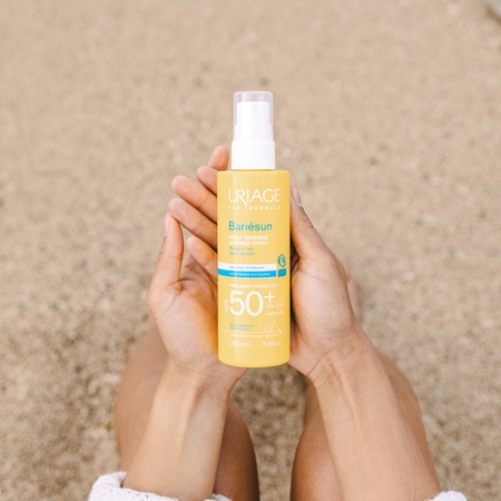 Uriage Bariésun Spray SPF 50+ Protective Spray for Face and Body SPF 50 ...