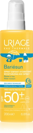 Uriage Bariésun Moisturizing Kid Spray SPF50+ spray solaire pour enfant SPF 50+