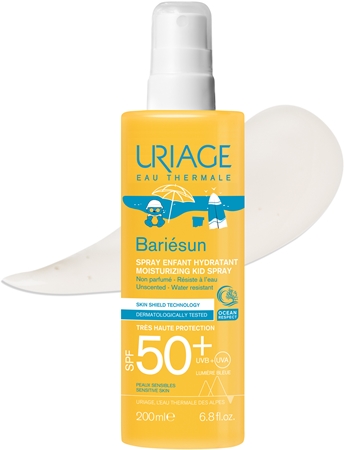 Uriage Bariésun Moisturizing Kid Spray SPF50+ spray solaire pour enfant SPF 50+