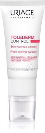 Uriage Toléderm Control Fresh Soothing Eyecare Niisutav ja rahustav kreem silmade piirkonnale
