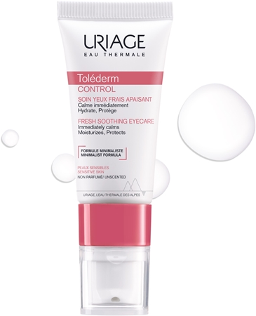 Uriage Toléderm Control Fresh Soothing Eyecare hydratační a zklidňující krém na oční okolí