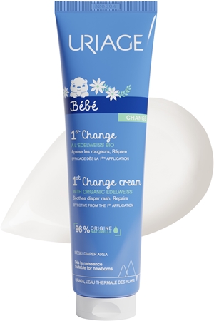 Uriage Bébé 1st Change Cream kosteuttava ja suojaava voide vaippaihottumaan