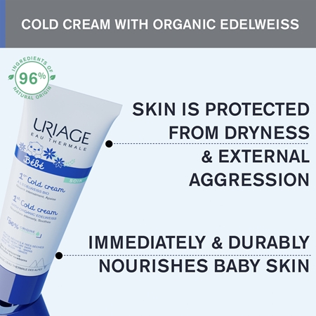 Uriage Bébé 1st Cold Cream crema nutritiva corp si fata