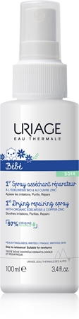 Uriage Bébé 1st Cu-Zn+ Drying Repairing Spray sprej proti podráždění