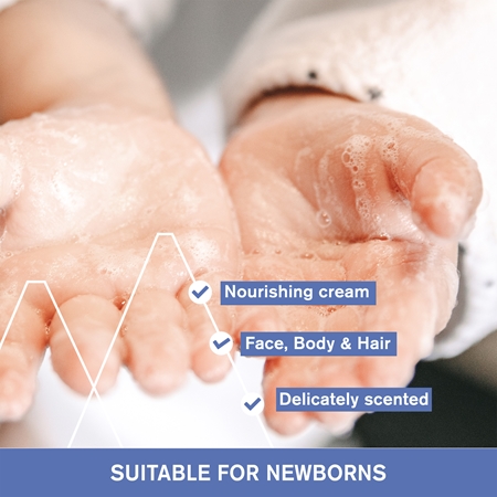 Uriage Bébé 1ere Créme Lavante crème nettoyante douce pour bébé