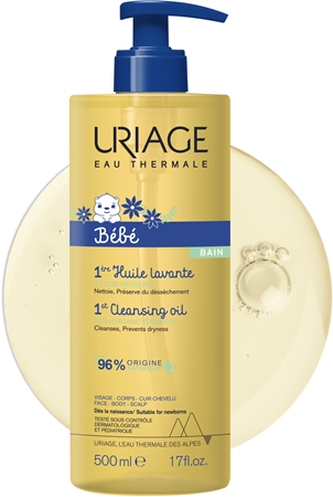 Uriage Bébé 1st Cleansing Oil tápláló tisztító olaj gyermekeknek