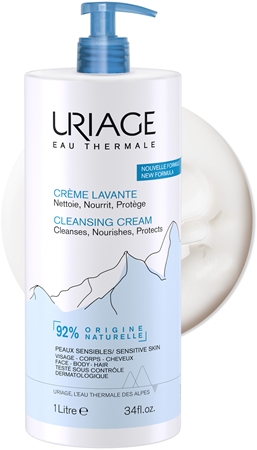 Uriage Hygiène Crème Lavante crème nettoyante nourrissante corps et visage