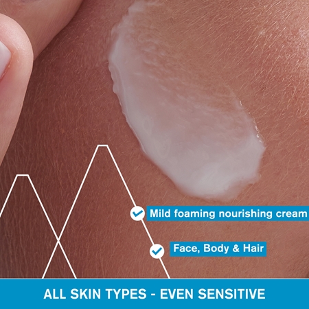 Uriage Hygiène Cleansing Cream vyživující čisticí krém na tělo a obličej