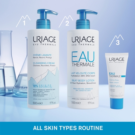 Uriage Hygiène Cleansing Cream vyživující čisticí krém na tělo a obličej